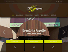 Tablet Screenshot of eventoslafayette.com